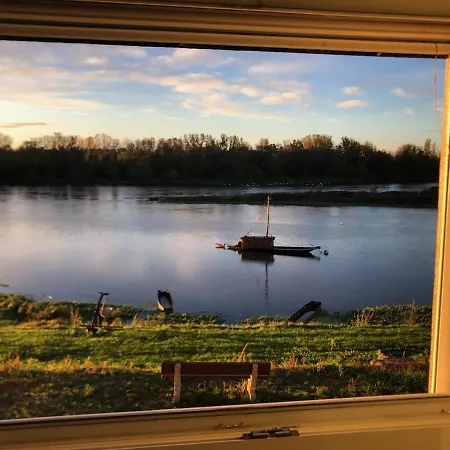 La Capitainerie, Vue Directe Sur La Loire, Calme Et Confort Saint-Laurent-Nouan Extérieur photo